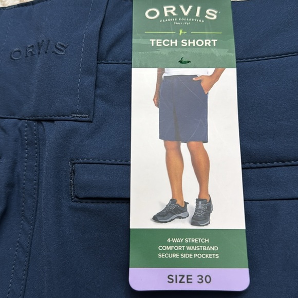 Orvis Men’s Lightweight Tech Shorts - Picture 8 of 8